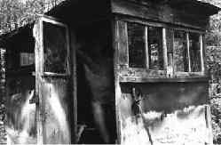 Old hunter's shack.