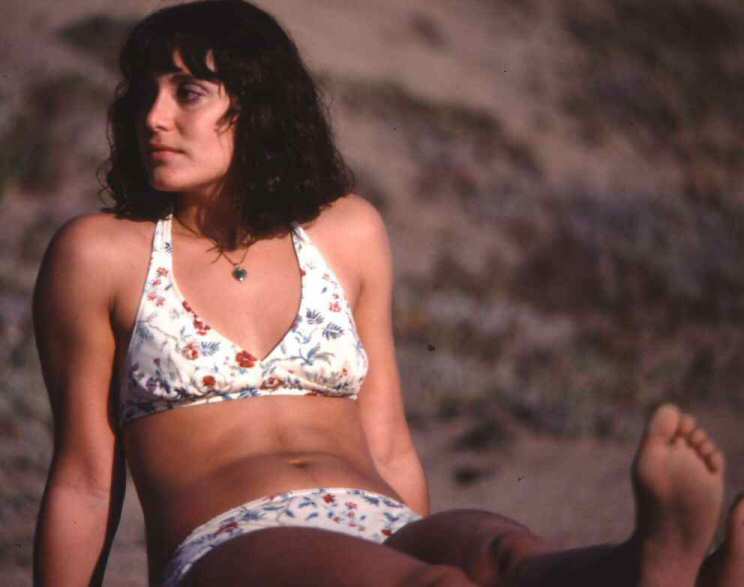 Debbie Poochigian, Pescadero Beach, California. 1976 